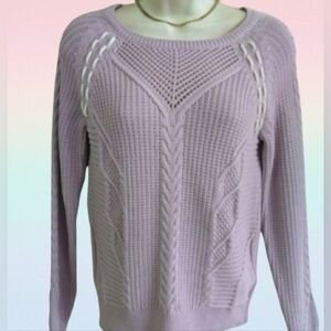 NWT- Lilla P Cable Stitch Sweater